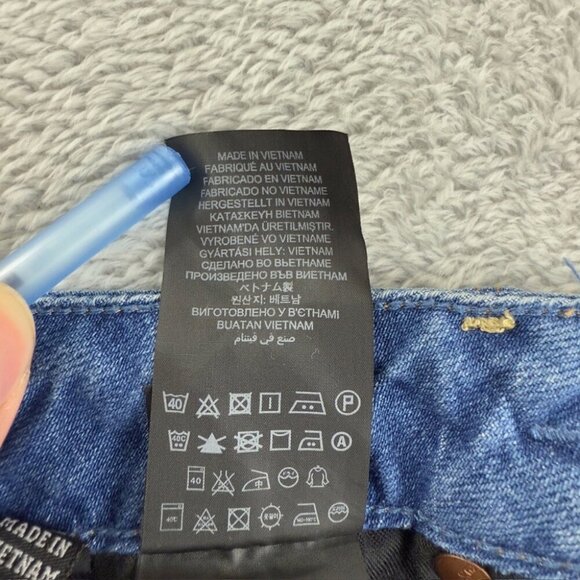 G Star RAW 3301 90’s Tapered Denim Jeans Women’s 26 x 32 US - Picture 8 of 16